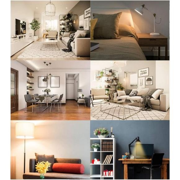 A19 LED Light Bulbs, 100 Watt Equivalent, 2700K Soft White, Pack of 6 - Picture 6 of 6